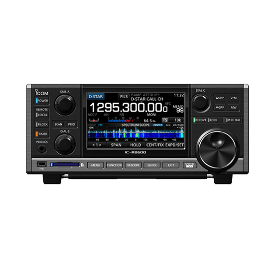 IC-R8600 Communications Receiver | 10kHz-3.0GHz Super Wideband