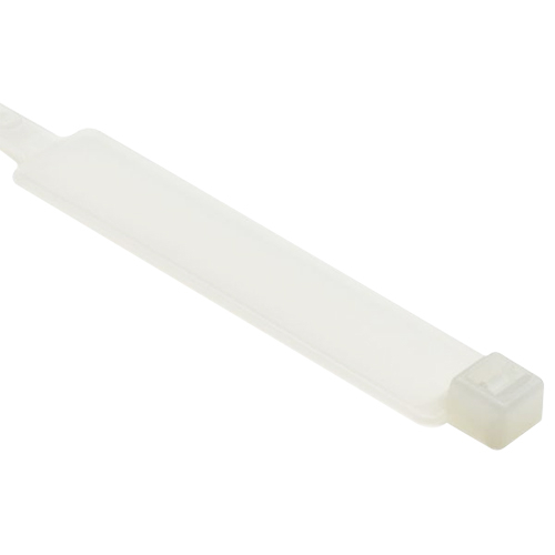 Identification Cable Tie | 15.4in, Natural, 50lb Tensile Strength