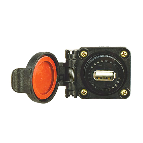 FAA-TSO MS-USB Panel Mount Device Charger | 5 V, 2.4 A