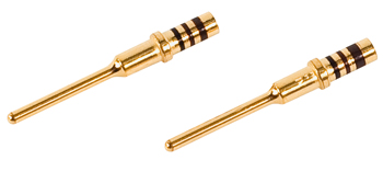 CONTACT PIN/For 20 guage wire, male. For use with: Crimp tool: AF8 with TH1A and AFM8 with K1s and MH860 with 86-1S; Install/Removal tool: DAK83-20B.