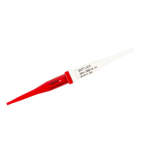 M81969/16-01 Insertion & Removal Tool | Size 20 Contact, MIL-C-81511 III & IV, Red/White