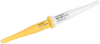 INSTALL/extraction TOOL/Plastic tips, white and yellow.