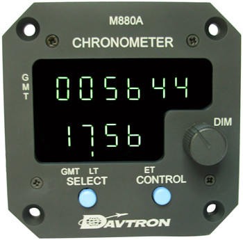 M880A Chronometer | No NVG Display, 3 ATI, 28V