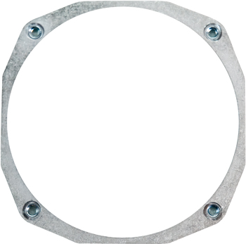 INSTRUMENT MOUNTING KIT/NUT RING/3.125/INCLUDES BLACK BRASS MOUNTING SCREWS W/NYLON WASHERS