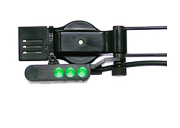 MIC LIGHT/NVG green, bright. 