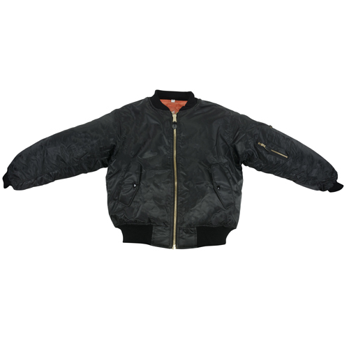 MA-1 Flight Jacket | Reversible, Black, Adult Large