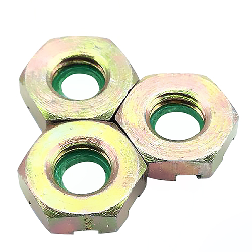 Military Standard Self-Locking Slotted Hexagon Nut