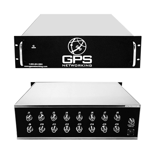 Rack Mount Amplified GPS Splitter | 16 Output, HI-Isolation