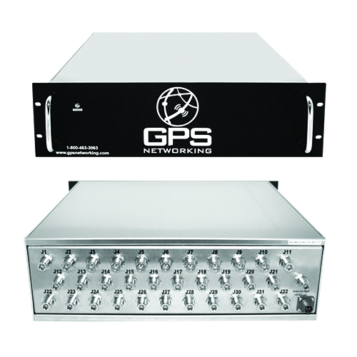 Rack Mount Amplified GPS Splitter | 32 Output, HI-Isolation