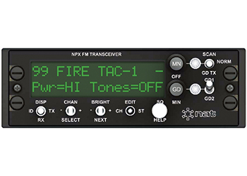 VHF PANEL MOUNT RADIO/Multimode, narrow band, 138-174 MHz. For use with NPX-IKC.