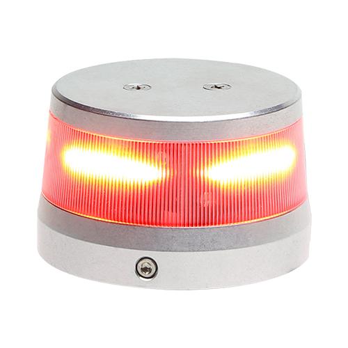 Orion 360 LED Beacon | Red, 14VDC, 2.6in Base
