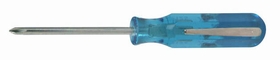 PHILLIPS SCREWDRIVER/.25 in height; 4.25 in length; 1/8 in diameter; 0.25 in width.