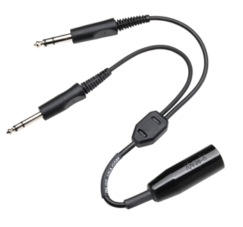 PA-75 Helicopter to GA Headset Adapter | U-174/U or U-93A to PJ-055 & PJ-068