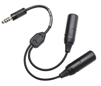 GA Headset to Helicopter Adapter | PJ-068 & PJ055B to U-174/U connectors