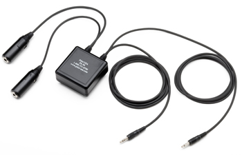 GENERAL AVIATION TO PC HEADSET ADAPTER/twin plugs