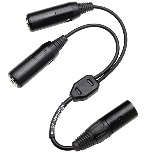 PA-97 Headset Adapter | Dual Plug GA to Airbus