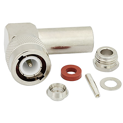 C Male Right Angle Connector Clamp | Solder Attachment