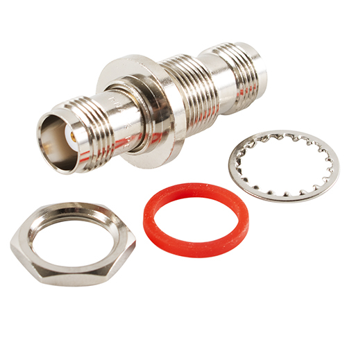 TNC to TNC Female Bulkhead Connector | Hermetically Sealed