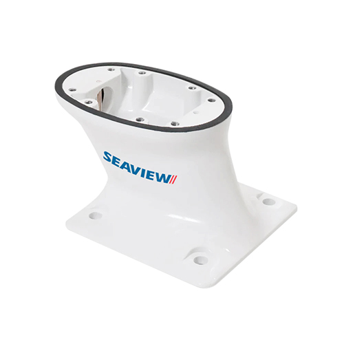 Modular Mount | Aft-Leaning, 5-inch, 7 x 7-inch Base Plate, White