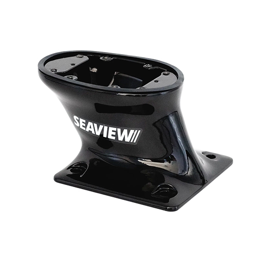 Modular Mount | Aft-Leaning, 5-inch, 7 x 7-inch Base Plate, Black