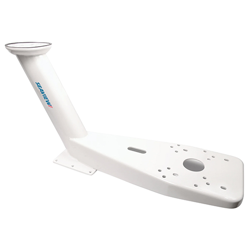 23.75" Dual Mount pre-drilled for up to 4.5 ft. Open Array Radar. Top for Satellite domes  / Top plate required