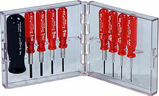 HEX SCREWDRIVER SET/ 9-piece, crescent