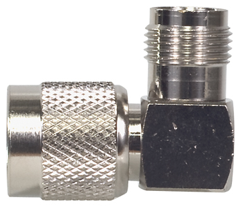 RIGHT ANGLE/TNC MALE TO TNC FEMALE CONNECTOR