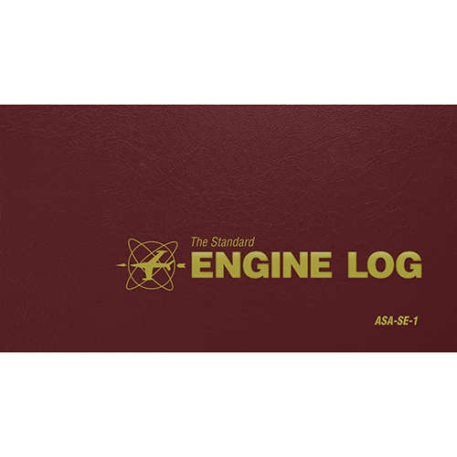 The Standard Engine Log | Softcover, Burgandy