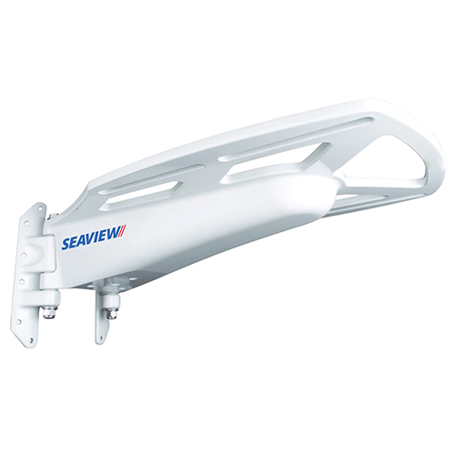 Mast Mount for 18" Raymarine, Garmin, 3G, 4G, BR24 Radar/ will fit a mast 2 5/8 in. or larger