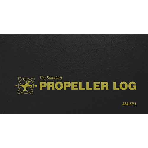 The Standard® Propeller Log |Black | Softcover