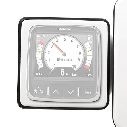 ADD-ON Uncut single Instrument Pod / 4.63" x 4.63" usable face/ hardware to install on pod box