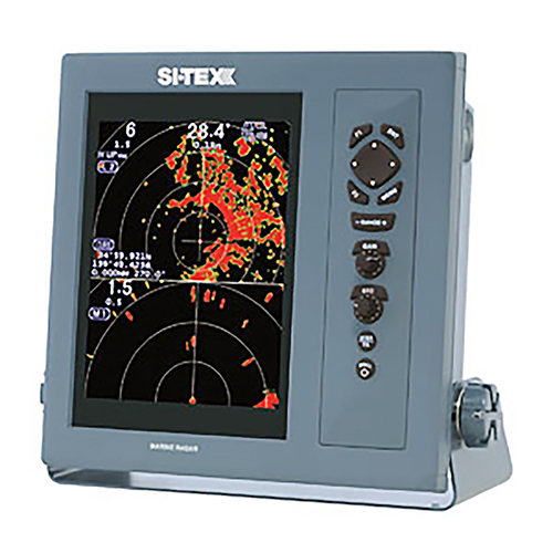 T-2000 Professional Dual Range Radar | 10.4" Color LCD Radar, 6kW output, 1/8NM to 72NM range, 4.5 ft. dual spd. open ant