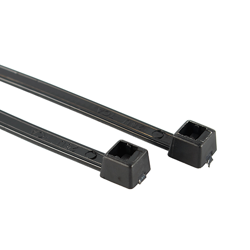 STANDARD CABLE TIE/Black, 8.3 long, 40 lb strength. 