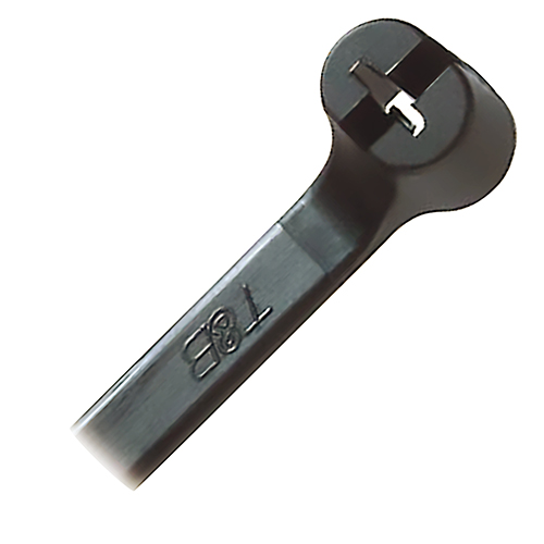 SELF LOCK CABLE TIE/8 18 lbs, .091 width, black. 