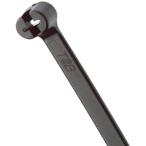 CABLE TIE/14 18 lbs, nylon, black. 