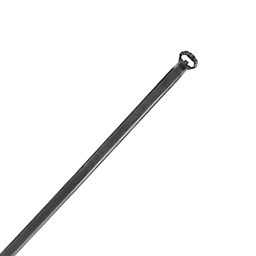 SELF LOCK CABLE TIE/7.31 50 lbs, .184 width, black. 