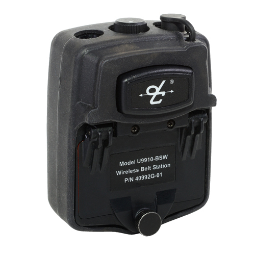 WIRELESS BELT STATION/Hands free, full duplex, voice activated intercom communication. DECT 6.0 based technology. Works with any 9900 wireless headset