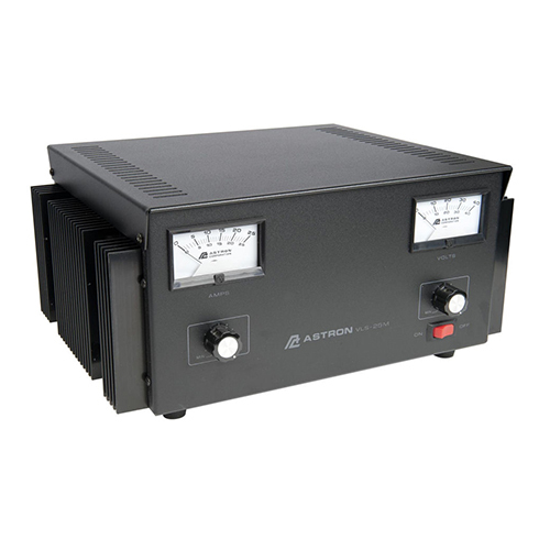 Power Supply | 28 VDC, 25A Variable, With Meters