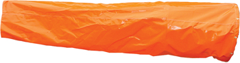 WINDSOCK ONLY/18 X 96, orange, brass eyelets, canvas. For use with FRAME-18L.